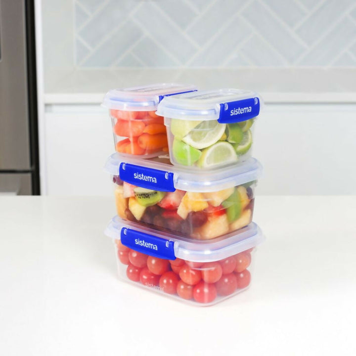 Pack de 4 Contenedores Sistema 2x1L y 2x400ml