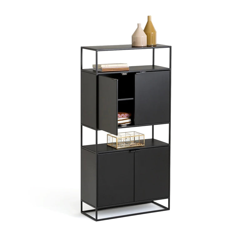 Gabinete 60 de 4 puertas | METAL BLACK