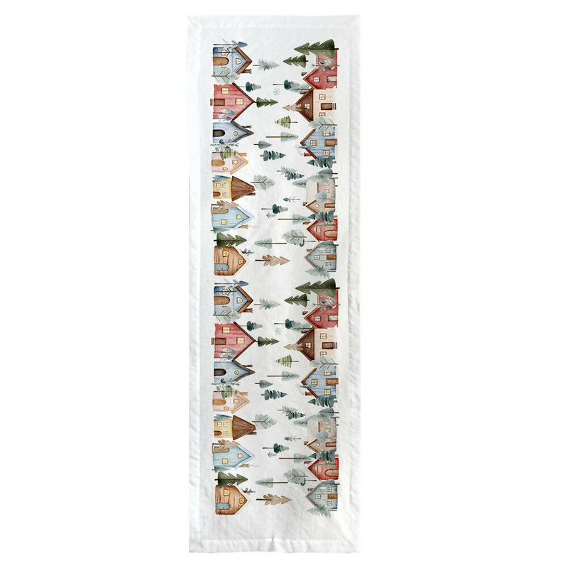 Camino de Mesa Velo Organza - Casas