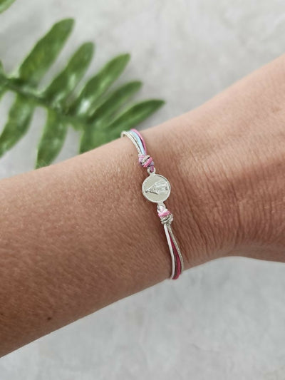 LD1456 - Pulsera Siempre Contigo Rosa WEBP