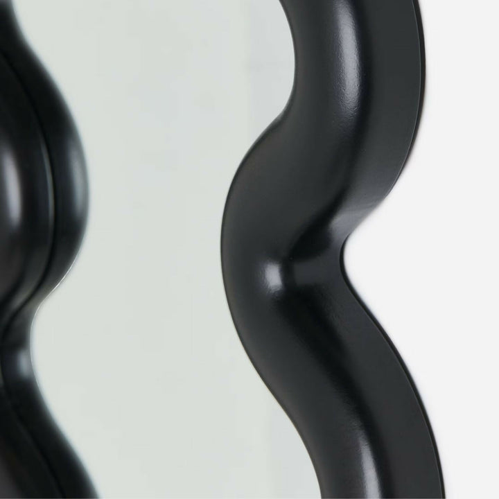 Espejo de Tocador Ondas Negro