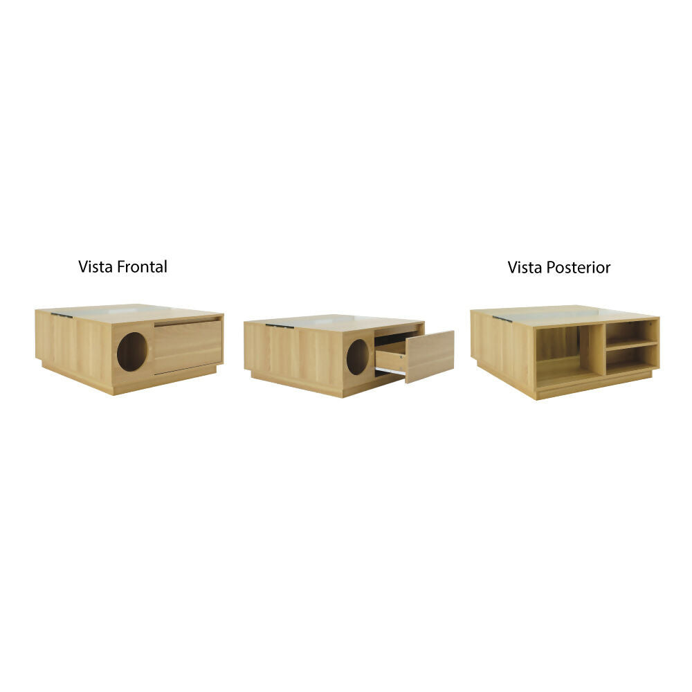 Mesa de centro Coco (pet‑friendly)