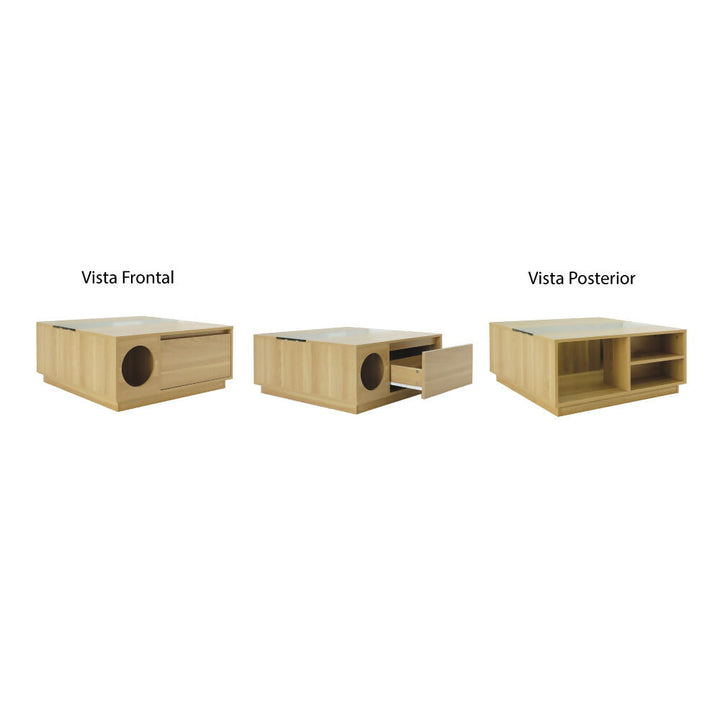 Mesa de centro Coco (pet‑friendly)