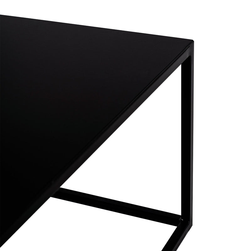 Mesa de Centro Rectangular | METAL BLACK