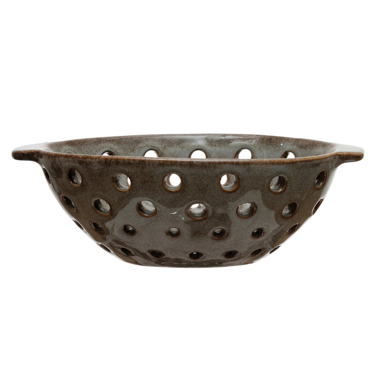 Bowl Colador Oval de Cerámica