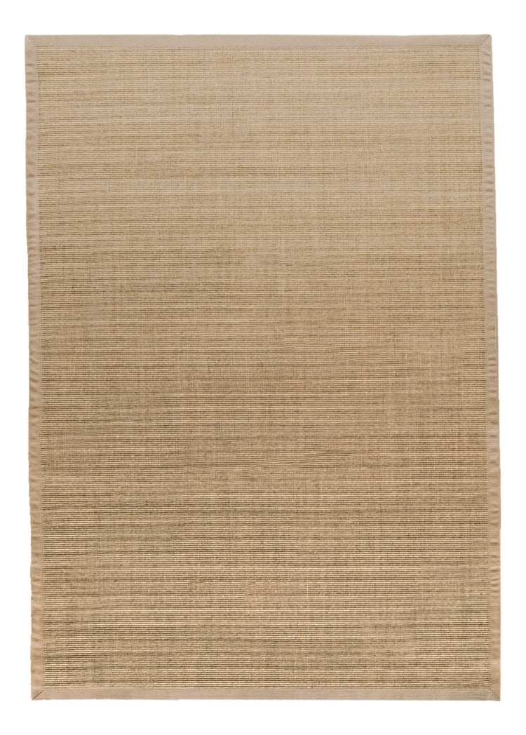 Alfombra Sisal Natural Borde Beige BD485 (3 medidas)