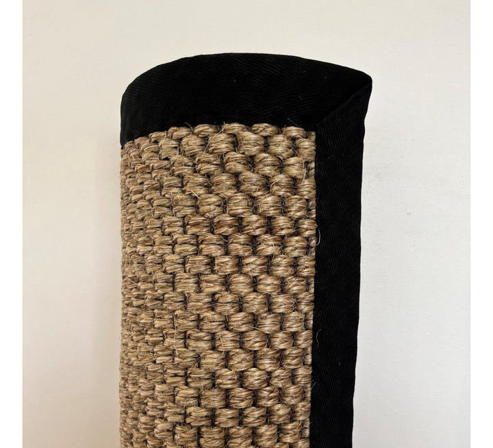 Alfombra Sisal Natural Borde Negro GA880 (3 medidas)