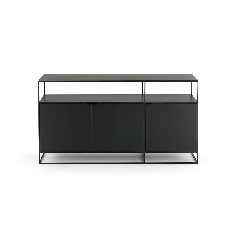 Gabinete simple 3 puertas | METAL BLACK