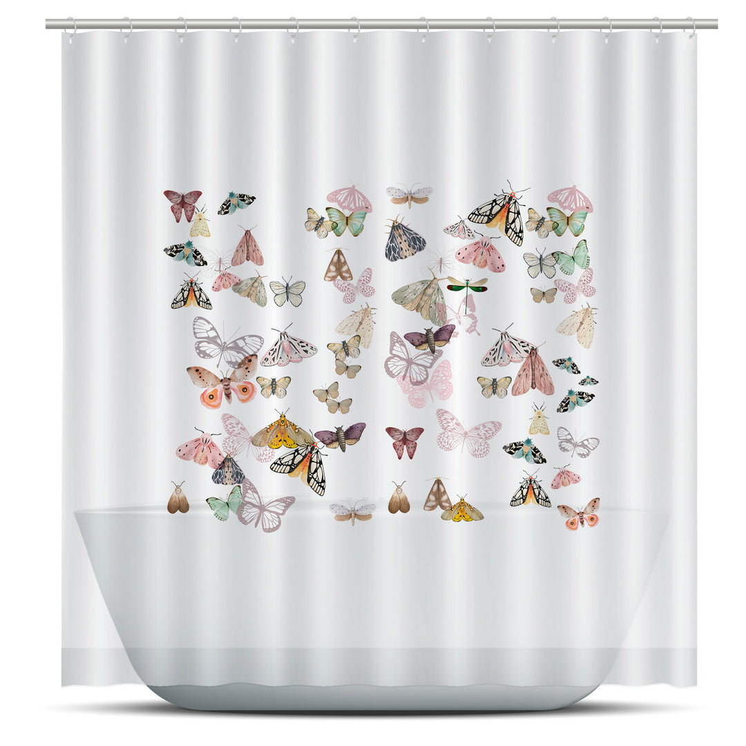 Cortina de Baño Butterflies