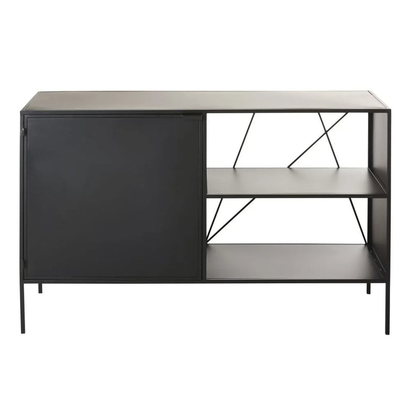 Gabinete Buffet una puerta | METAL BLACK