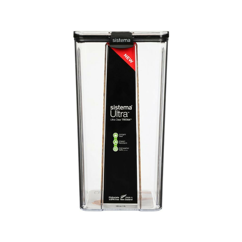 Contenedor Ultra Cuadrado 4 Lts Sistema