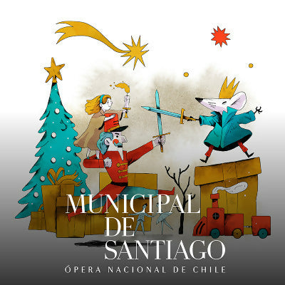 Pequeño Municipal. CLARITA Y SU AMIGO CASCANUECES. Sábado 12 de diciembre 2026. 16:00 hrs. Sala Arrau