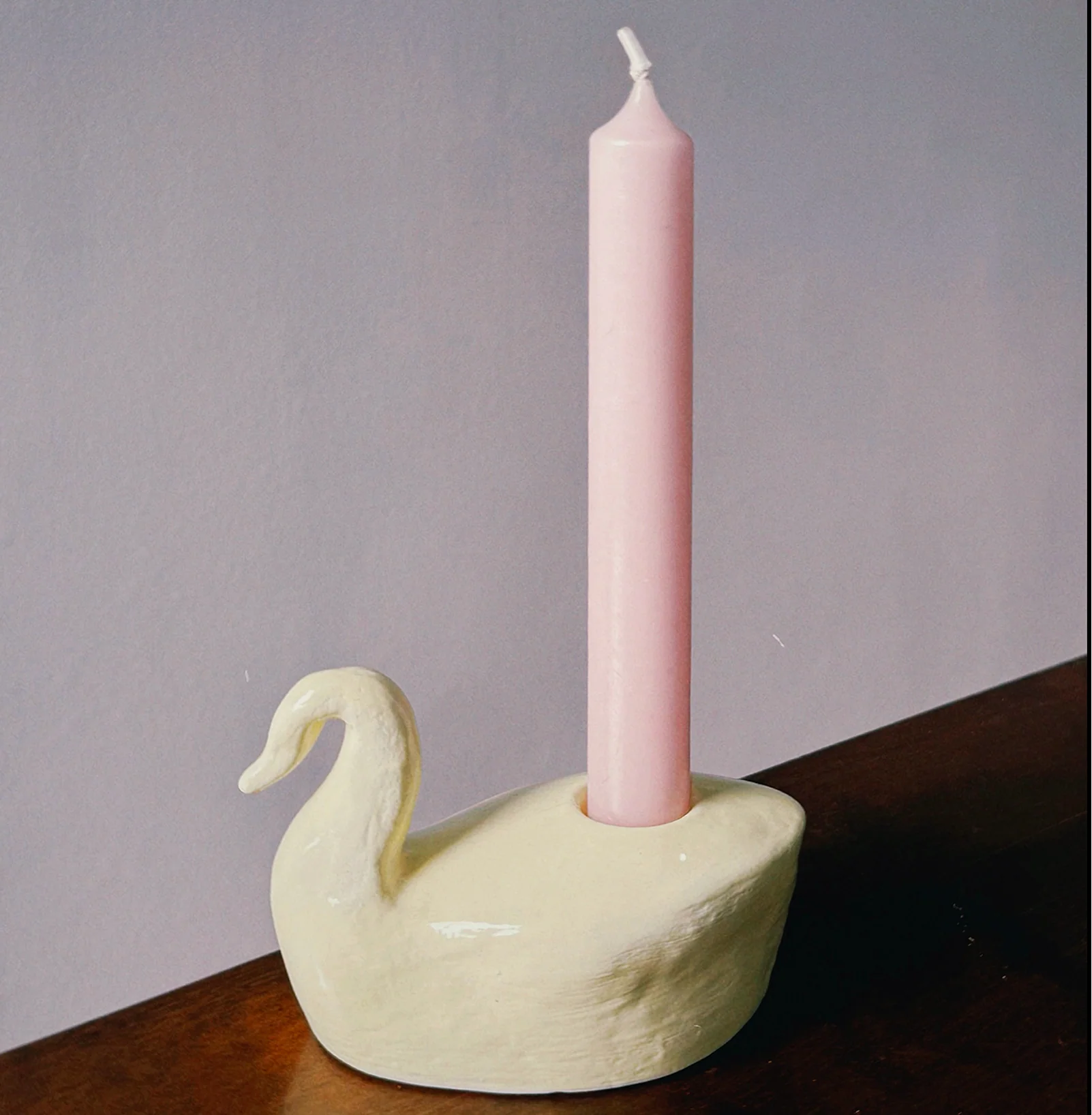 Candelabro Cisne Holly Jolley