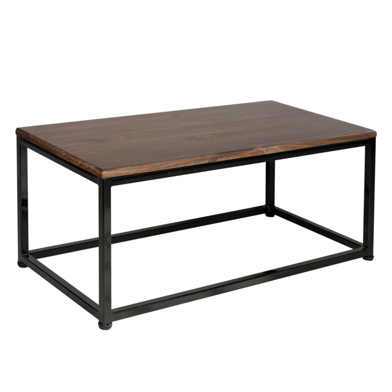 Mesa de Centro Rectangular | TOFFEE NEGRO