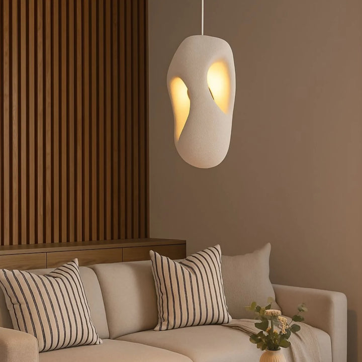 Lampara Colgante Japandi Zen Textura