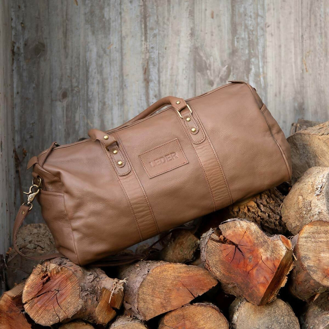 Bolso de Viaje de Cuero