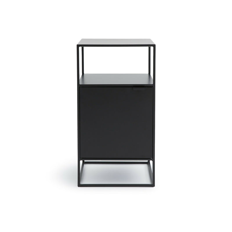 Gabinete Simple 1 Puerta | METAL BLACK