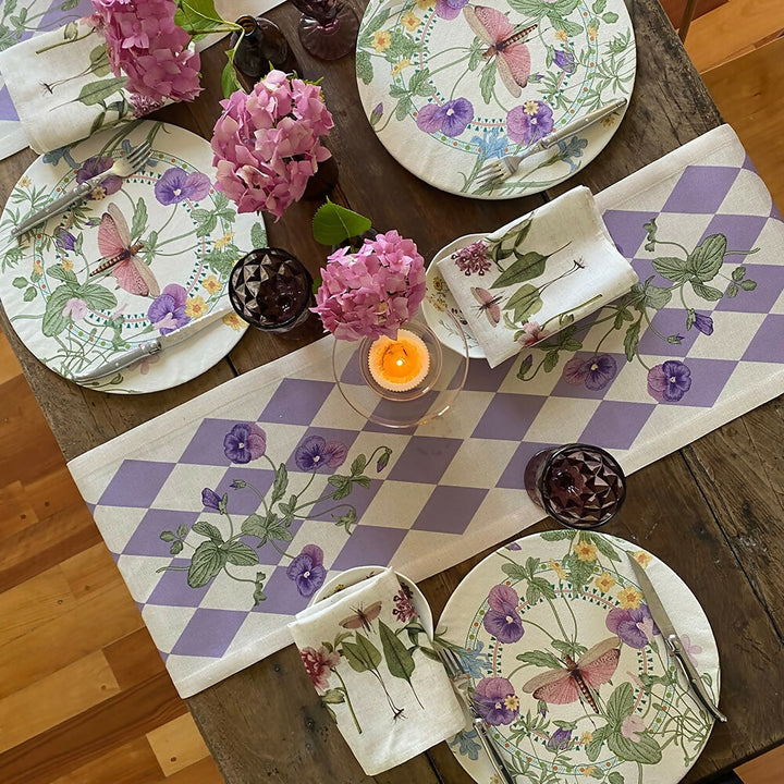 Set 4 Bajoplatos Giardino Art deco