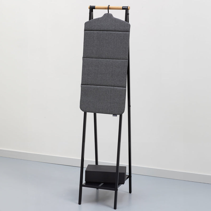 Tabla para Planchado Vapor Plegable Pepper Black