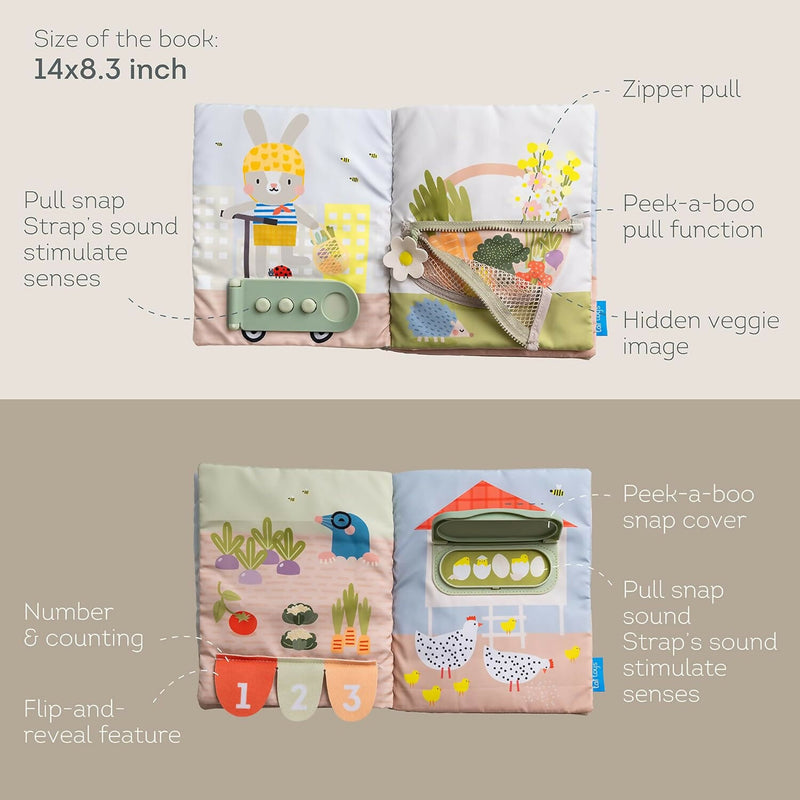 Libro de Tela Sensorial