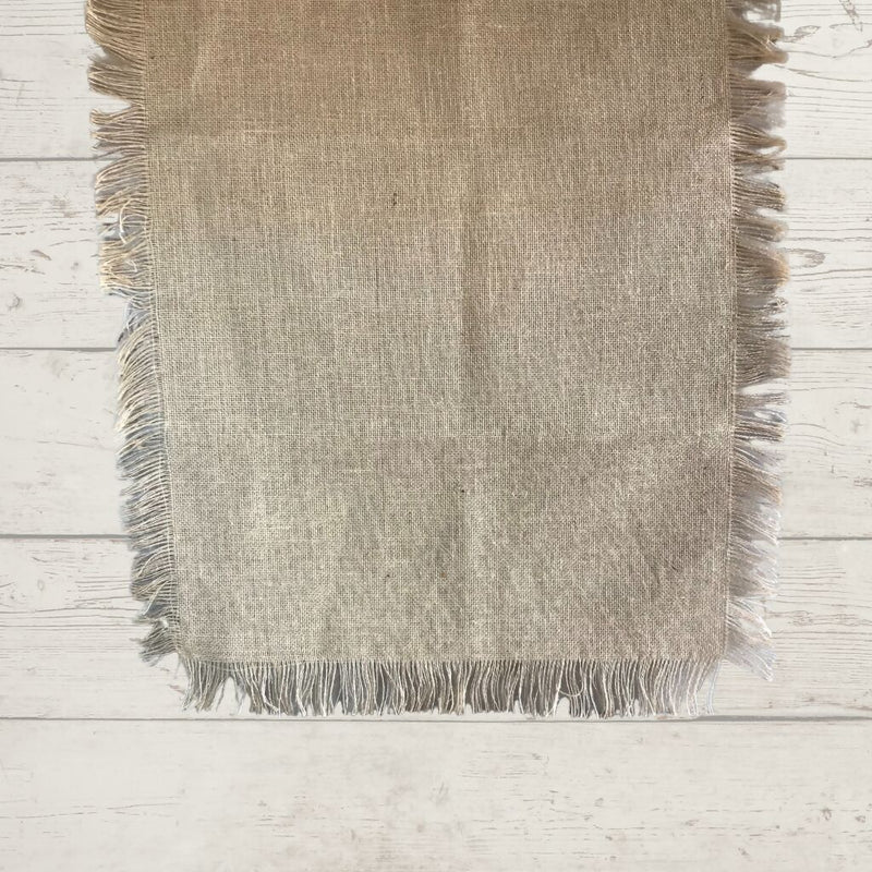 Camino Mesa Fringed Burlap