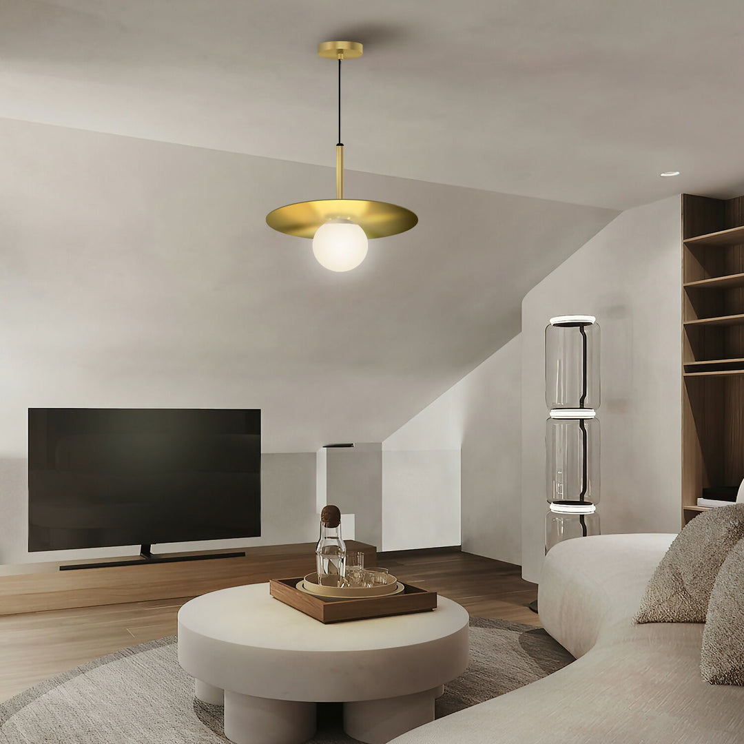 Lámpara Colgante Hut Dorado