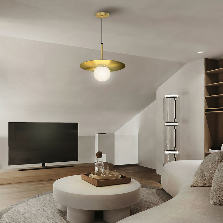 Lámpara Colgante Hut Dorado