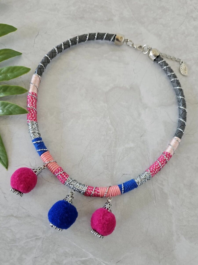 Collar Gozadora Azul