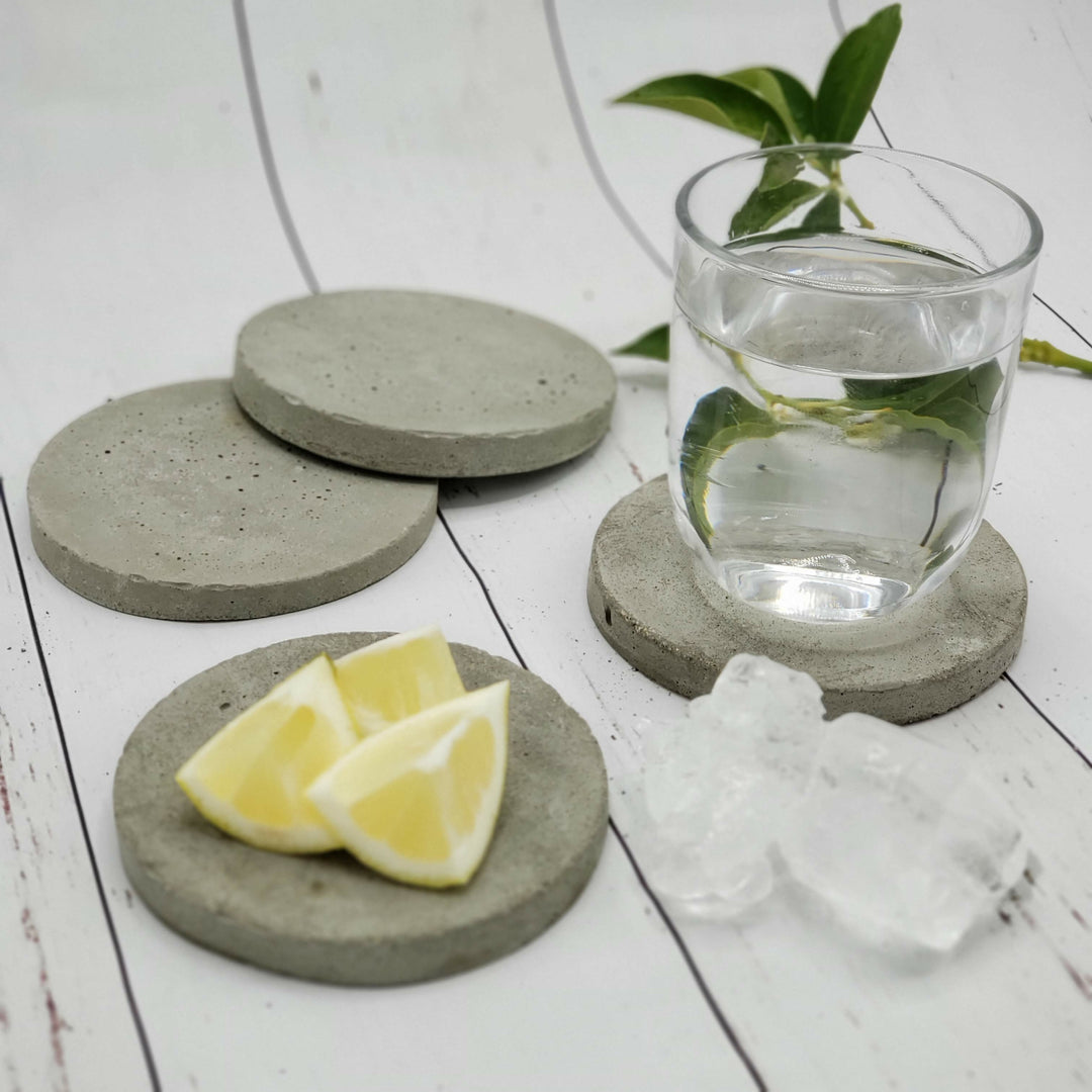 POSAVASOS HORMIGÓN NATURAL