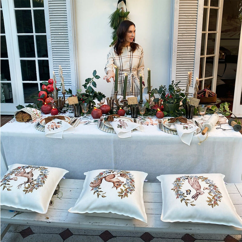 Mantel Woodland - Velo Organza