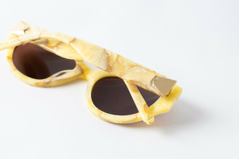 Anteojos Perpetuals 02 CatEyes Marbled White