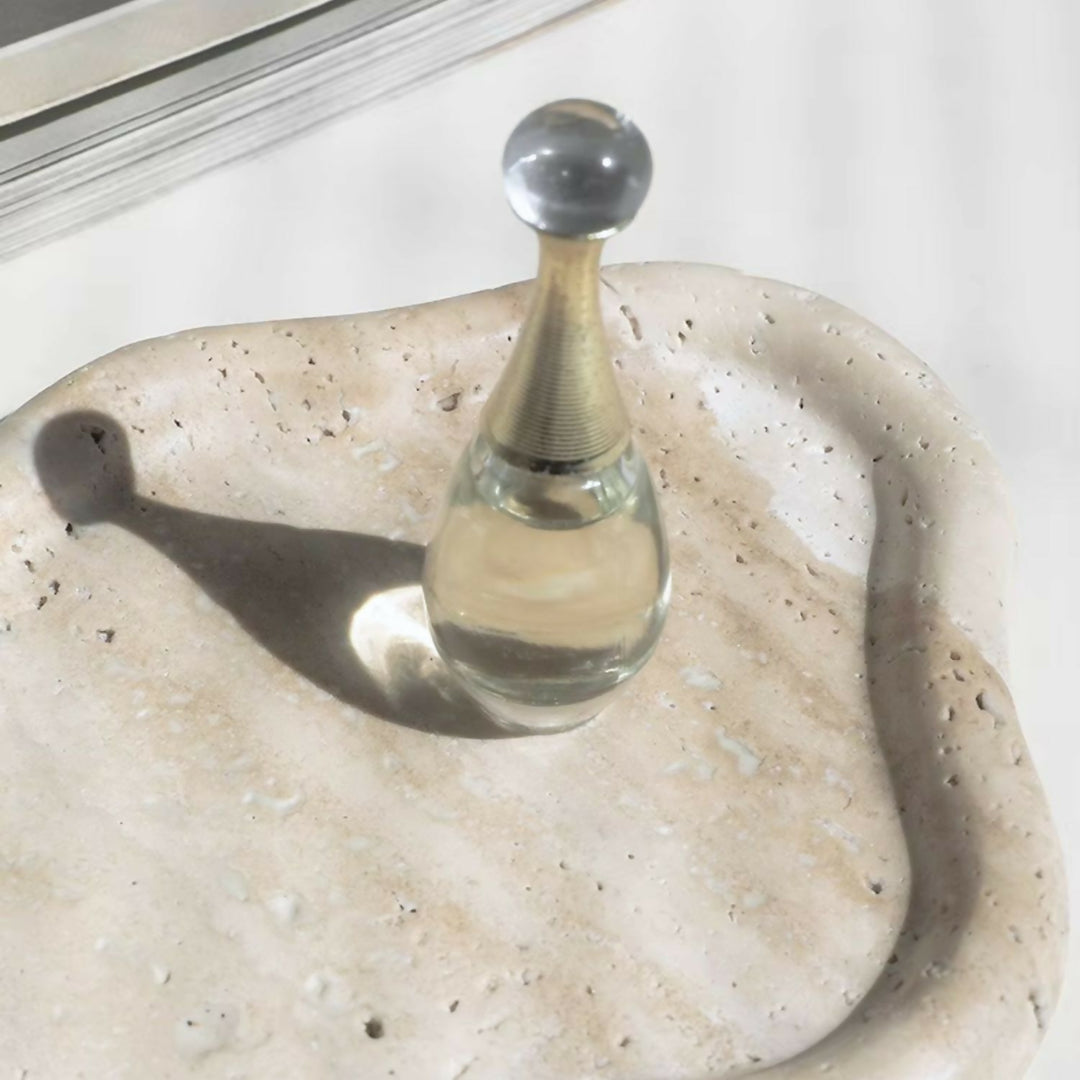 Bandeja de Piedra Irregular Cloud Travertino