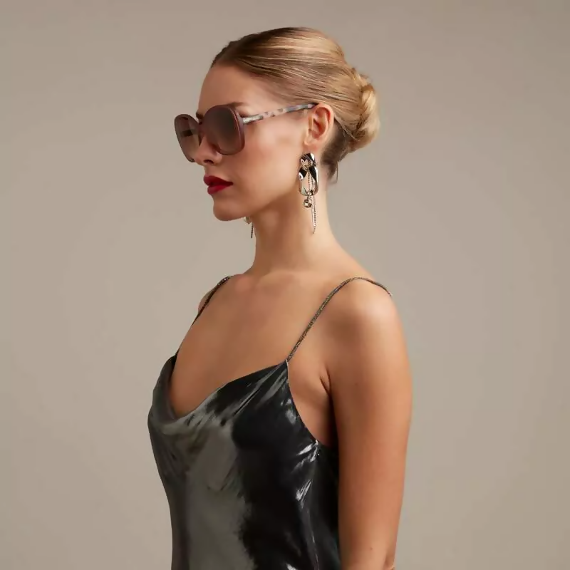 Anteojo de Sol OKKIA Anna Pink Havana