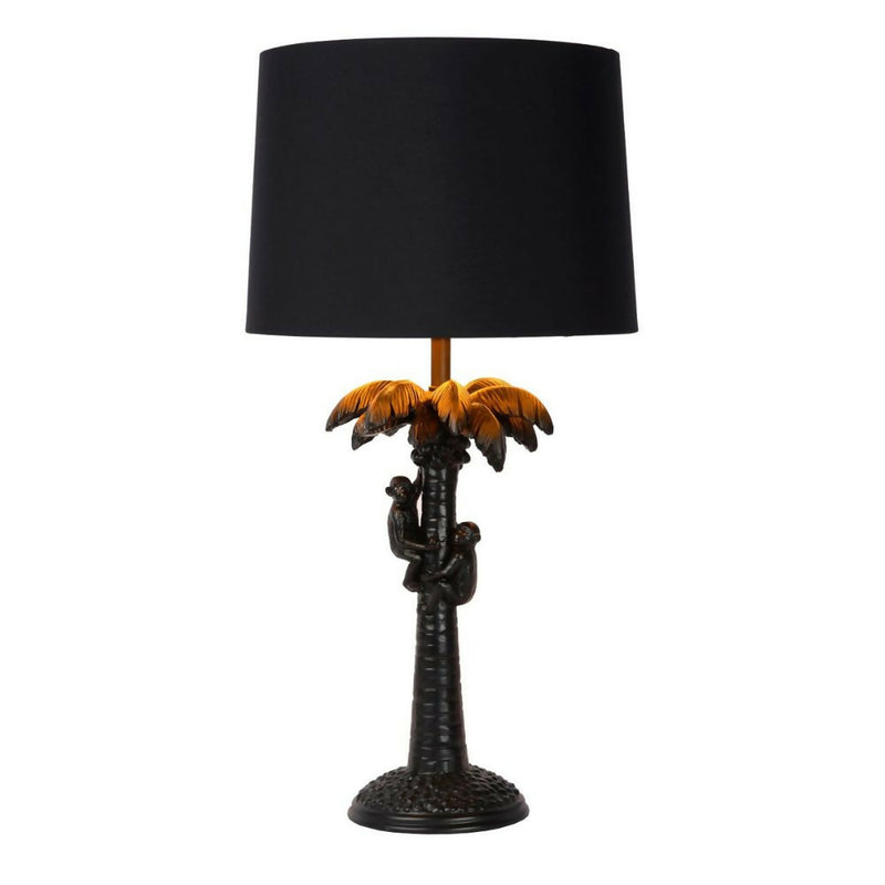 LAMPARA DE MESA COCONUT NEGRO