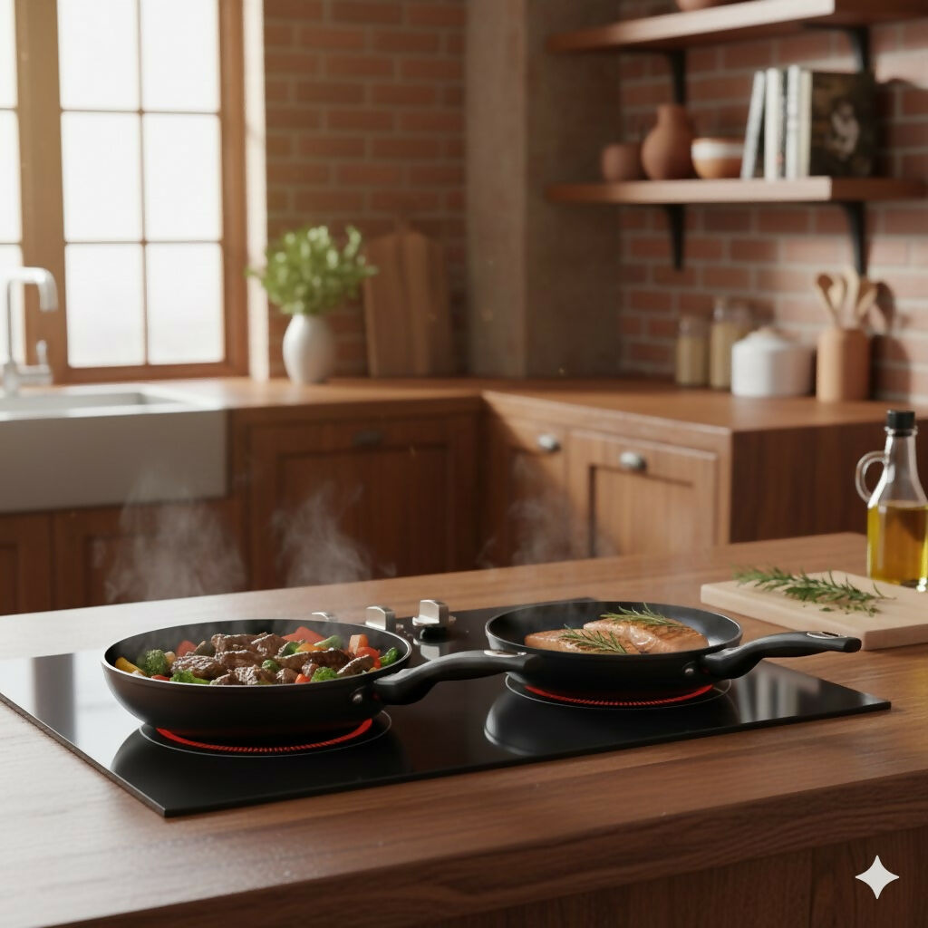 Set 2 Sartenes Inducta Oroley 28 y 30cm.