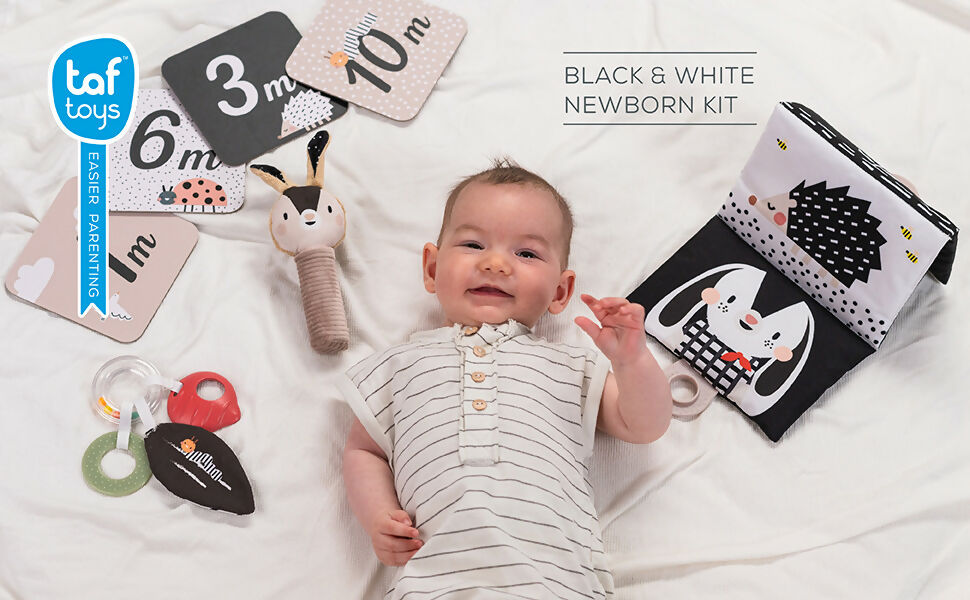 Kit Recién Nacido en Blanco y Negro