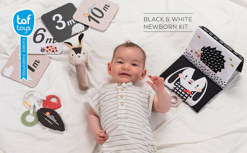 Kit Recién Nacido en Blanco y Negro