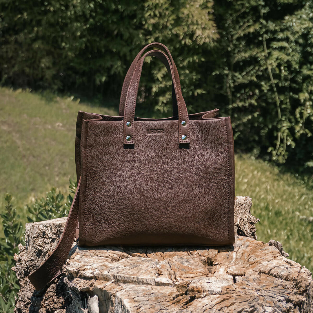 Cartera Tote Mía de Cuero