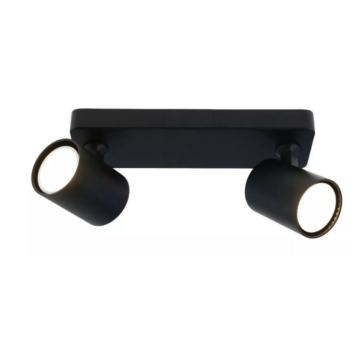 FOCO SOBREPUESTO 2XGU10 DIRIGIBLE ABIT NEGRO