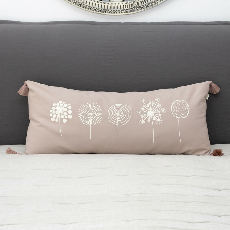 Cojín Decorativo Owi "5 Flores" 40 x 90 cm