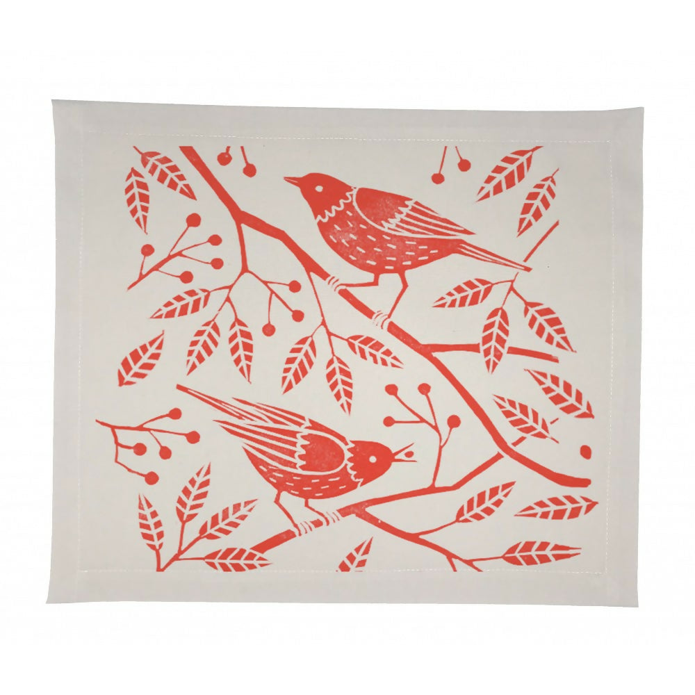 Set Individuales Impermeables, Grabado Rojo