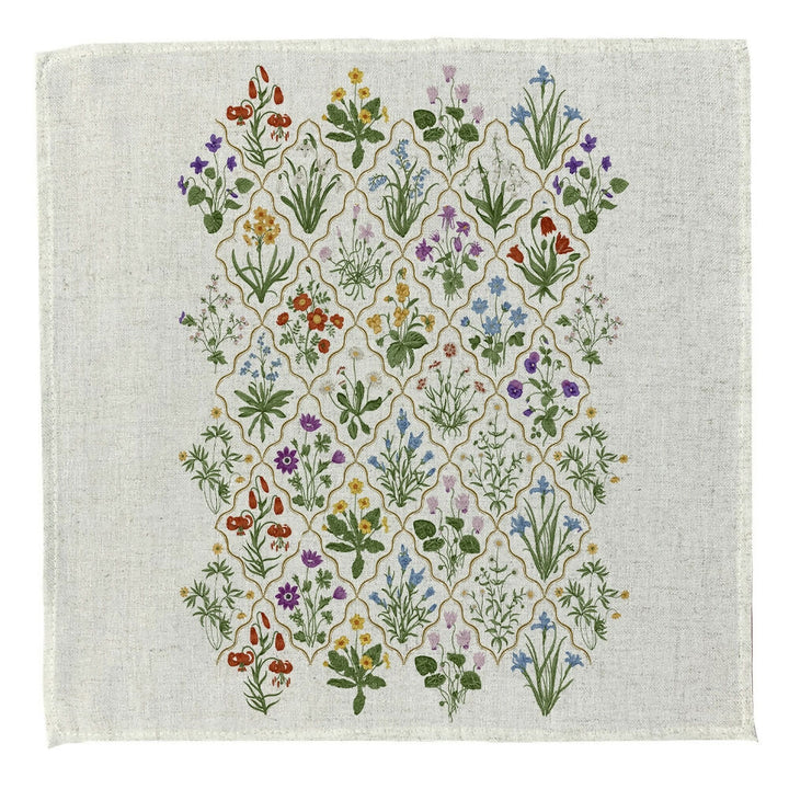 Set 4 Servilletas Art deco - Lino Poliester