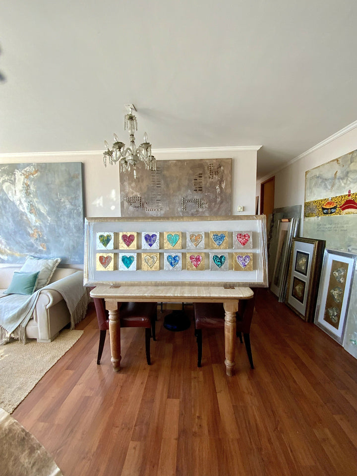 14 corazones de la suerte