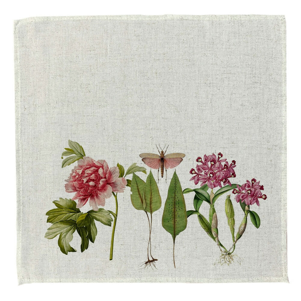 Set 4 Servilletas Botanica - Lino Poliester