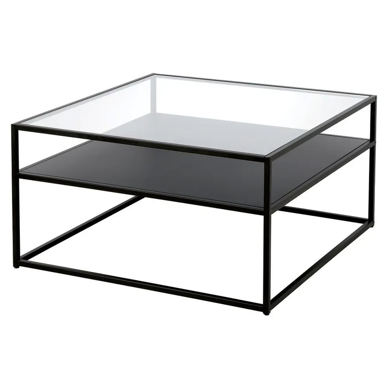 Mesa de centro Rectangular 80 | METAL GLASS