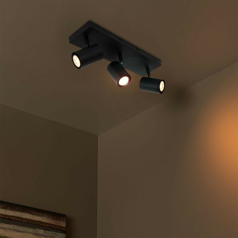 FOCO BARRA DIRECCIONAL AMIGO NEGRO 3XGU10