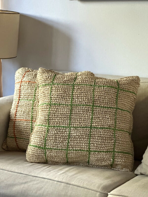 CojínLíneasNaranjaVerdesTalcaAll2