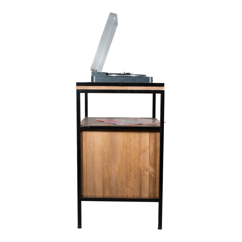 Mueble para vinilos 48 | TOFFEE NEGRO