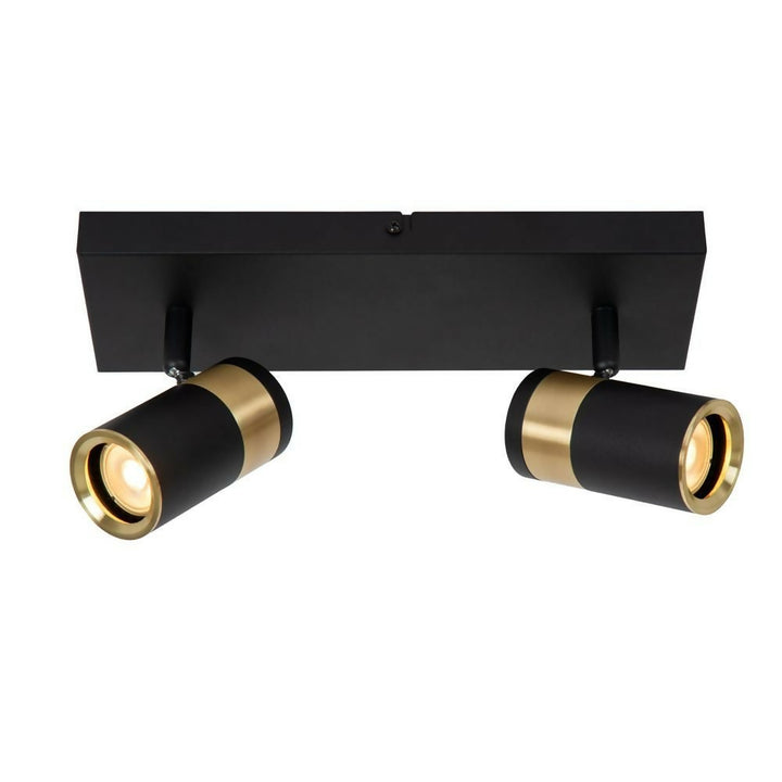 FOCO BARRA DIRECCIONAL GORIK NEGRO 2XGU10