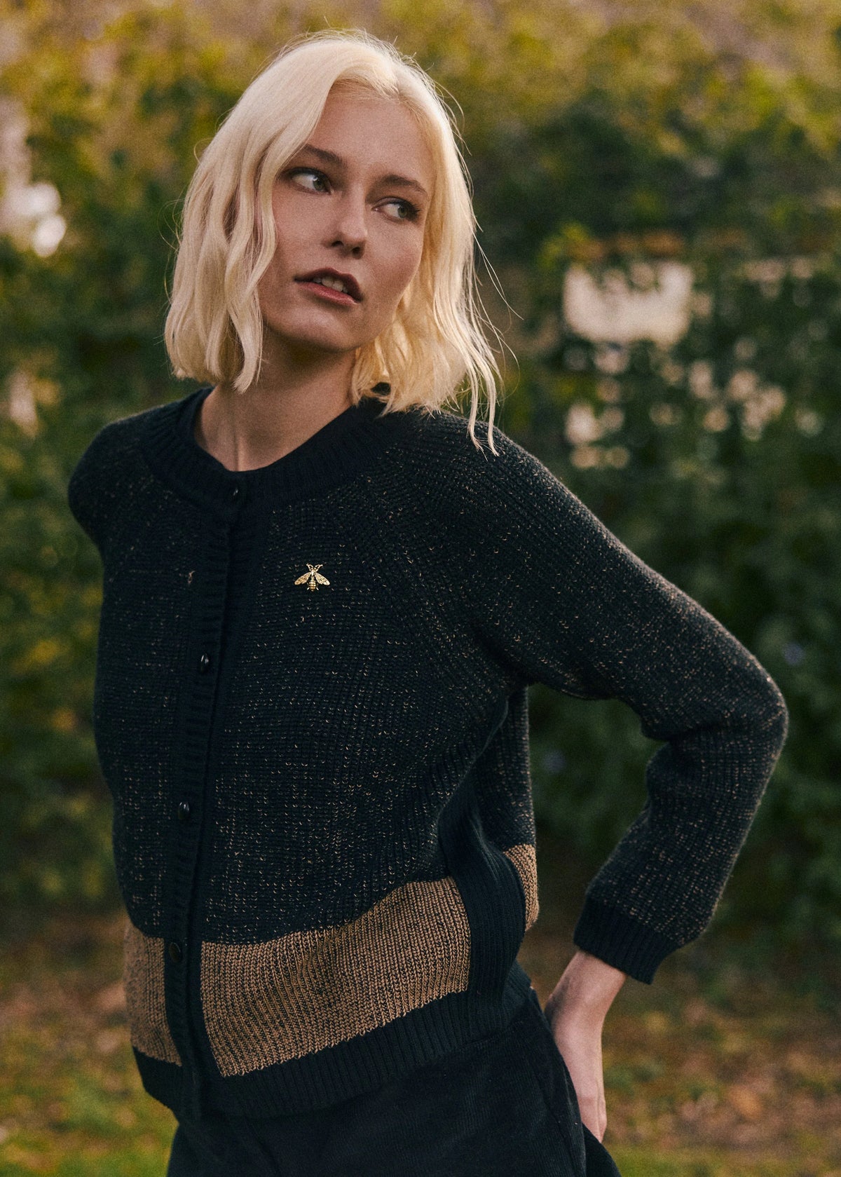 Cardigan TheQueen Negro
